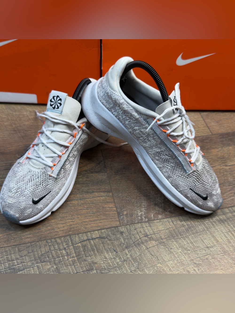 Size 8.5 - Nike SuperRep Go 3 Flyknit Next Nature White Violet Ash W